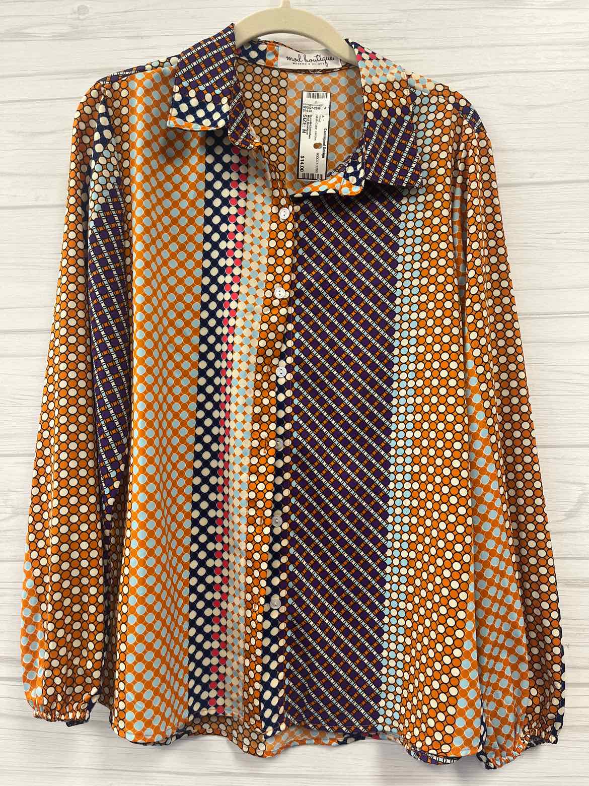 Size M Mod Boutique Shirt