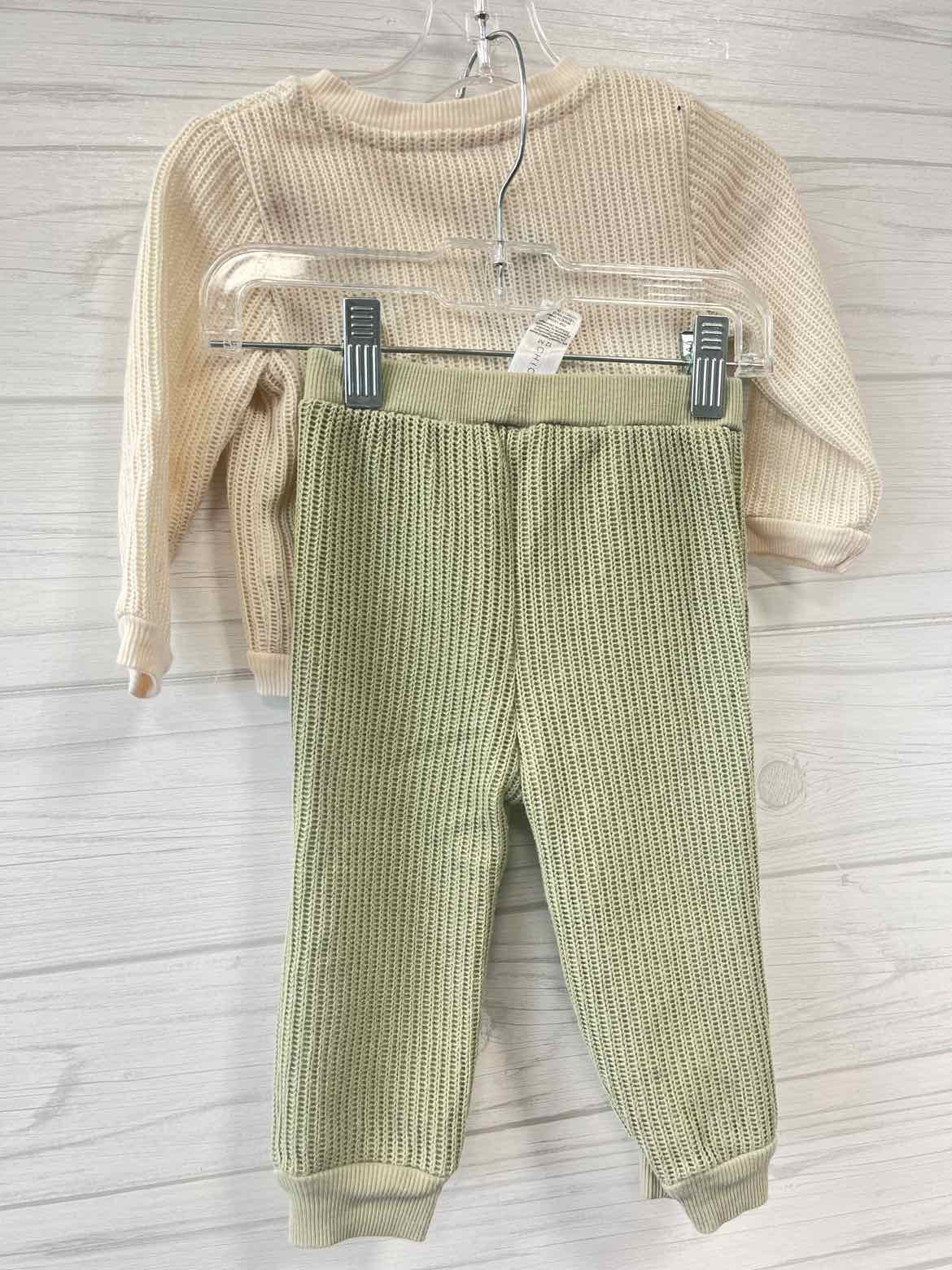 12 Months chick pea 2 PC Ensemble