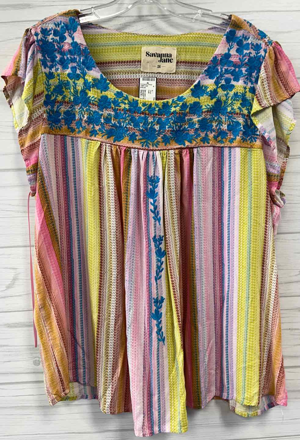Size 2X Savanna Jane Shirt