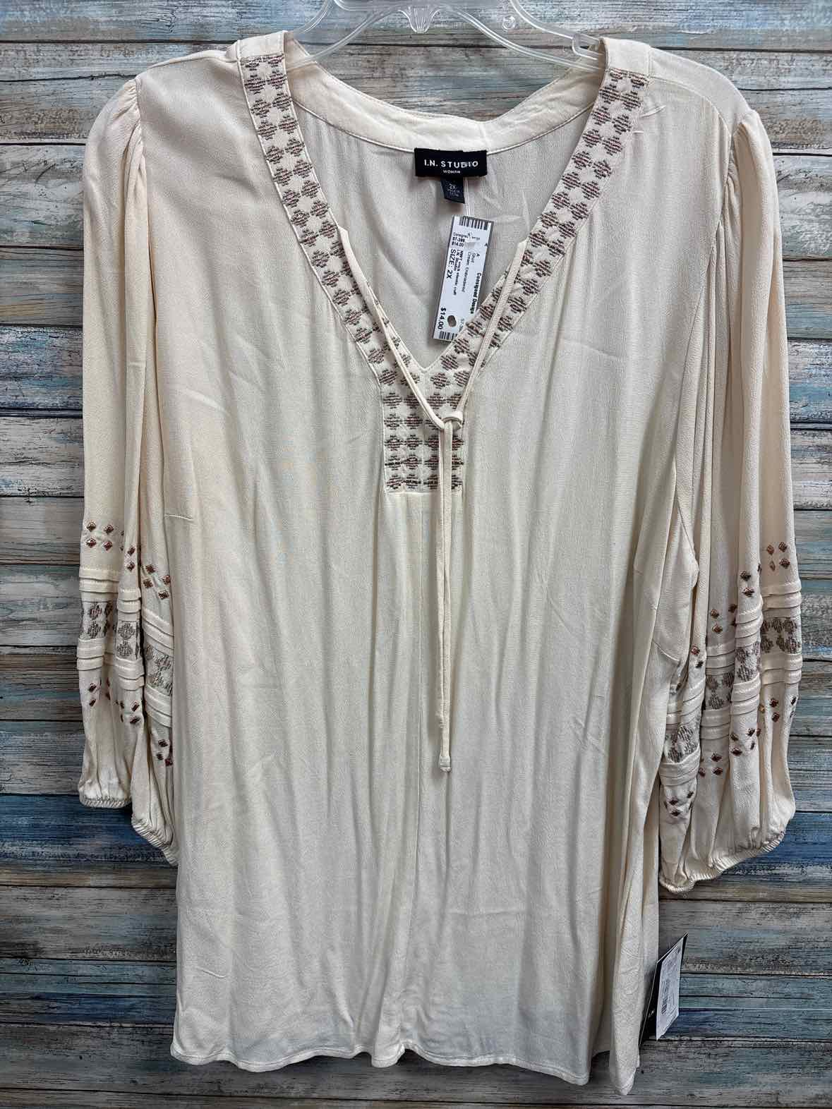 Size 2X I.N. Studio Shirt