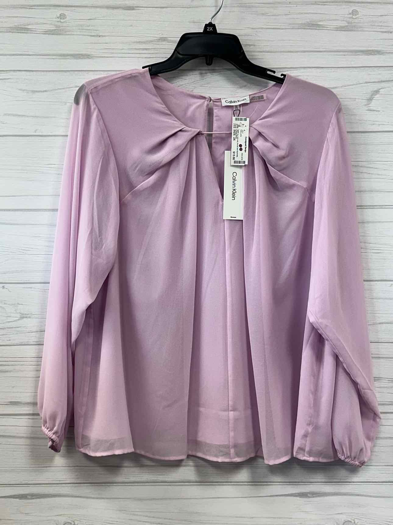 Size 2X Calvin Klein Shirt