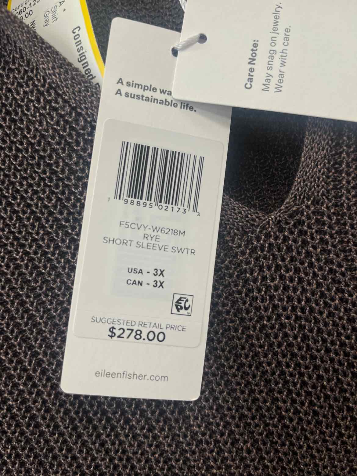 Size 3X EILEEN FISHER Shirt
