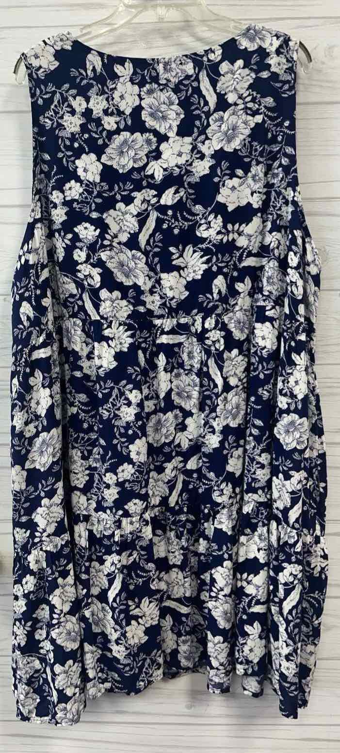 Size 3X Cotton BLEU Dress