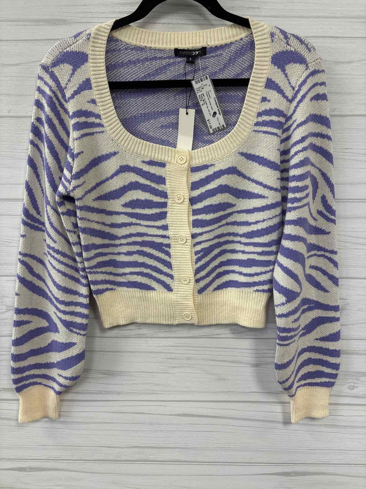 Size S Paper Moon Sweater