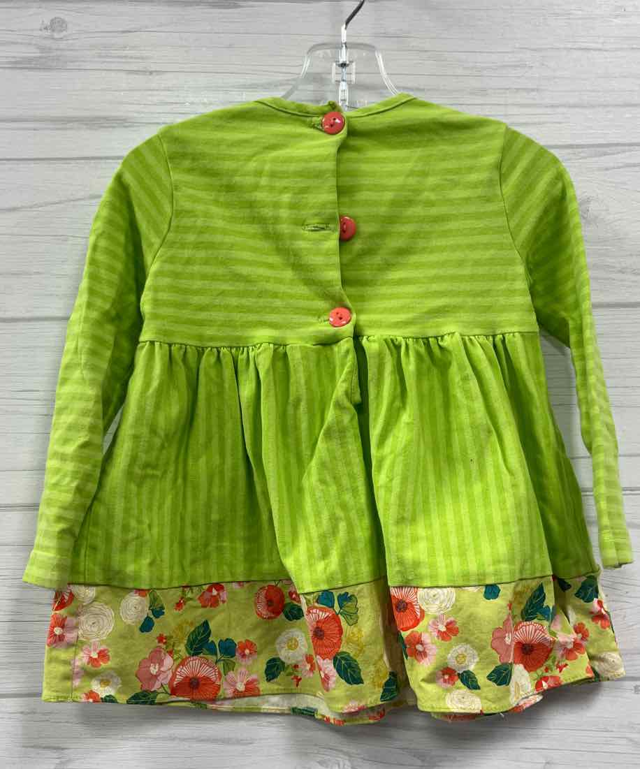 3T Ricrac & ruffles Dress