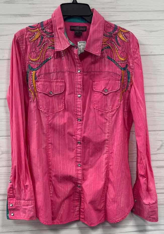 Size L Rock&Roll Cowgirl Shirt