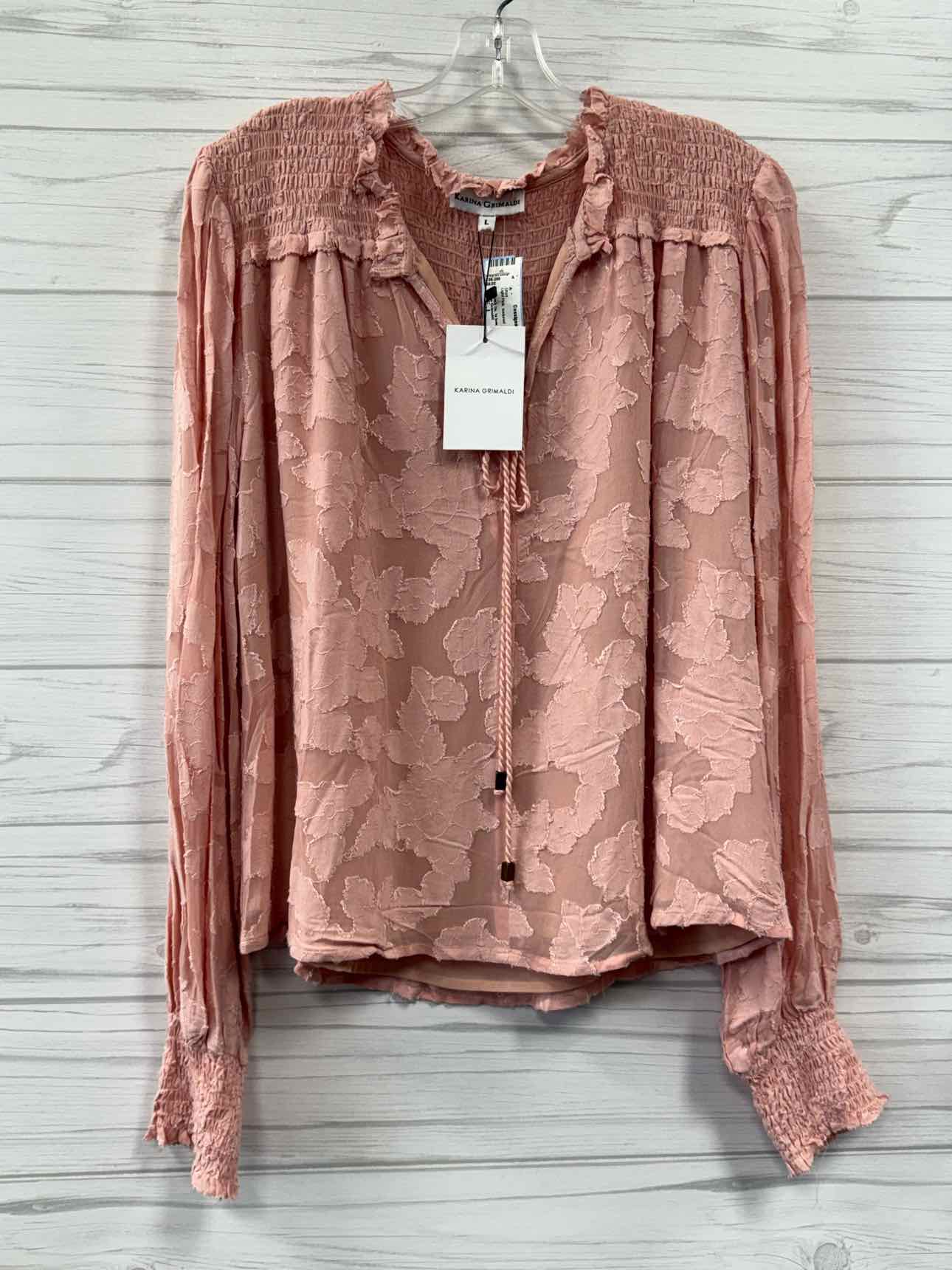 Size L Karina Grimaldi Shirt