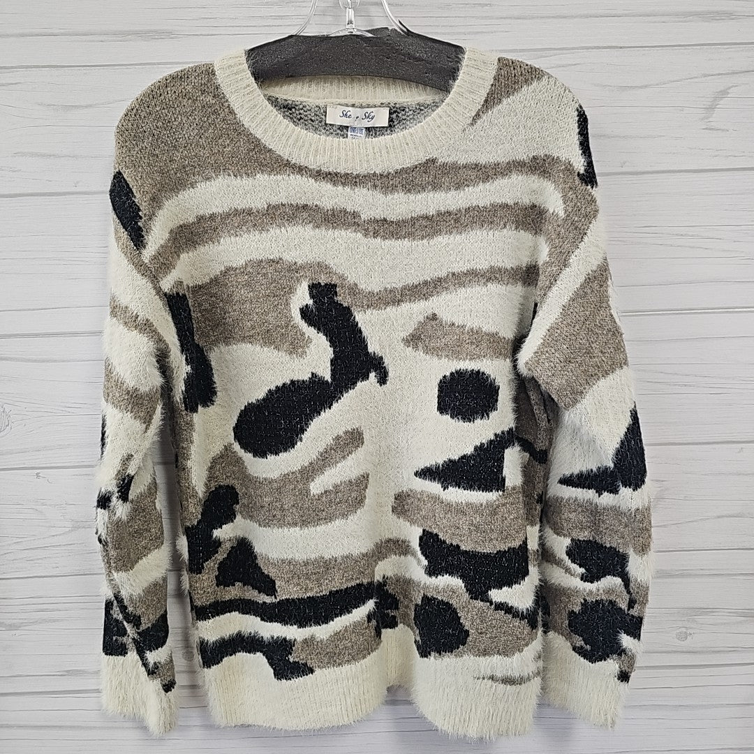 Size One Size she + sky Sweater