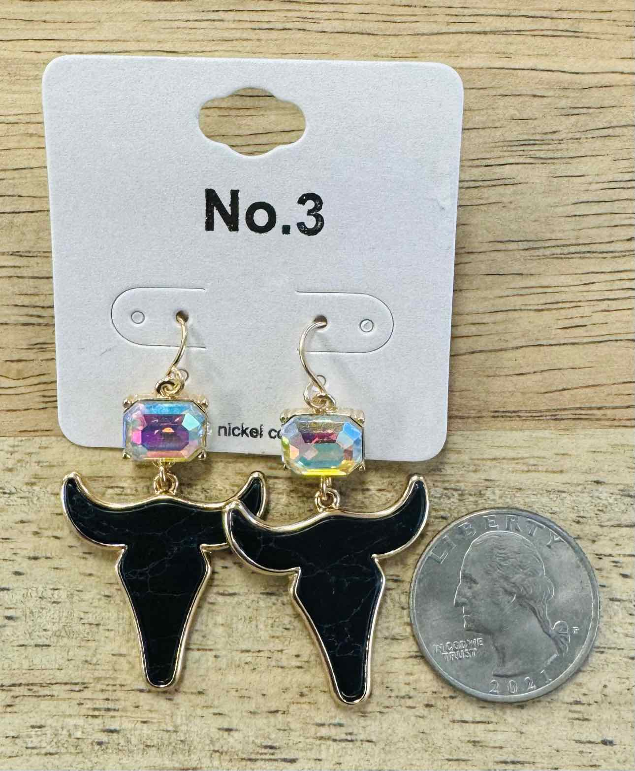 No. 3 Earrings