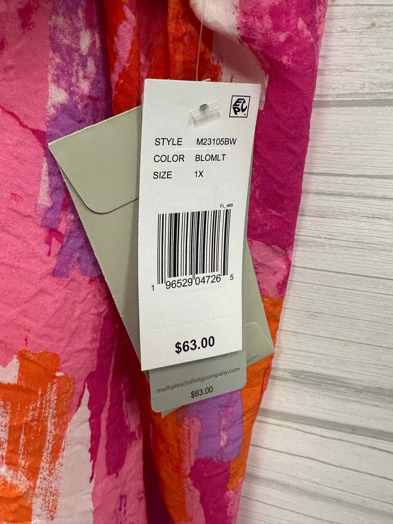 Size 1X Multiples Shirt