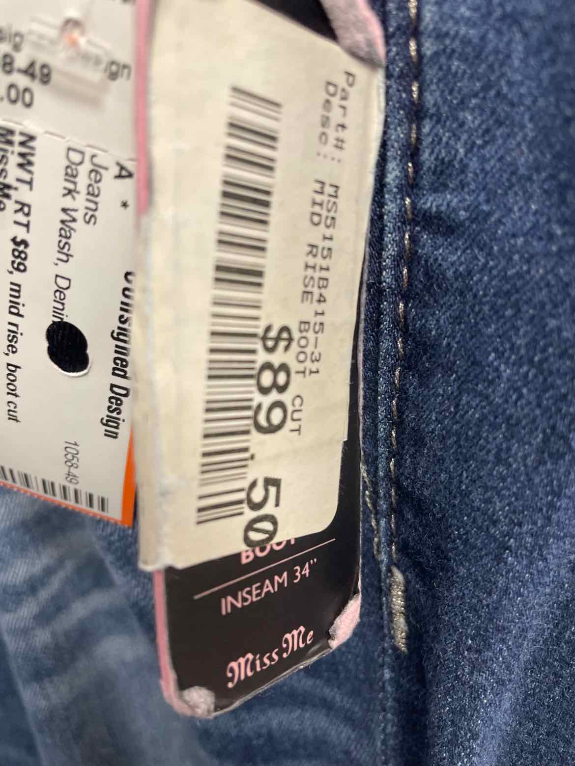 Size 31 MissMe Jeans