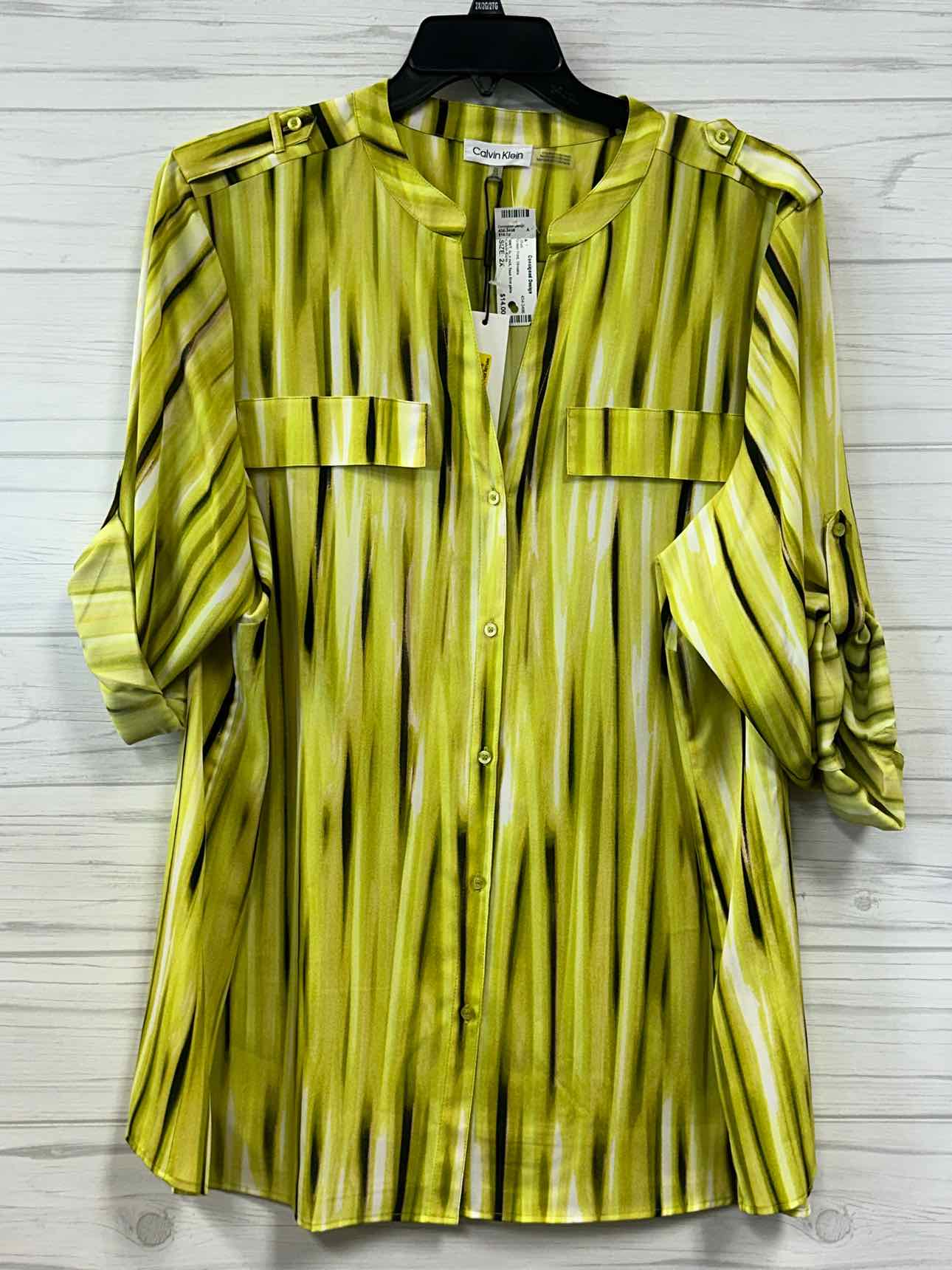 Size 2X Calvin Klein Shirt