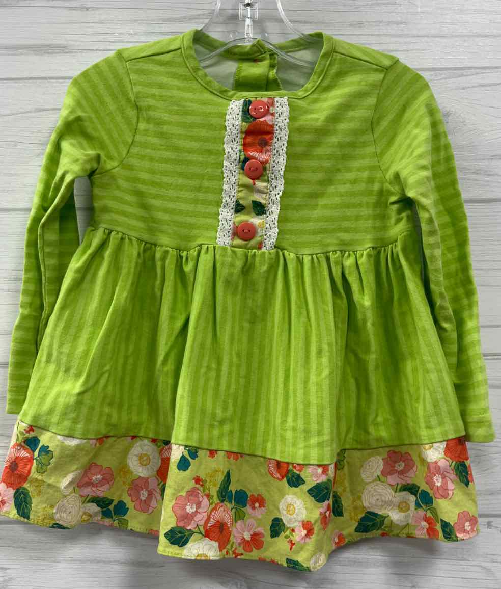 3T Ricrac & ruffles Dress