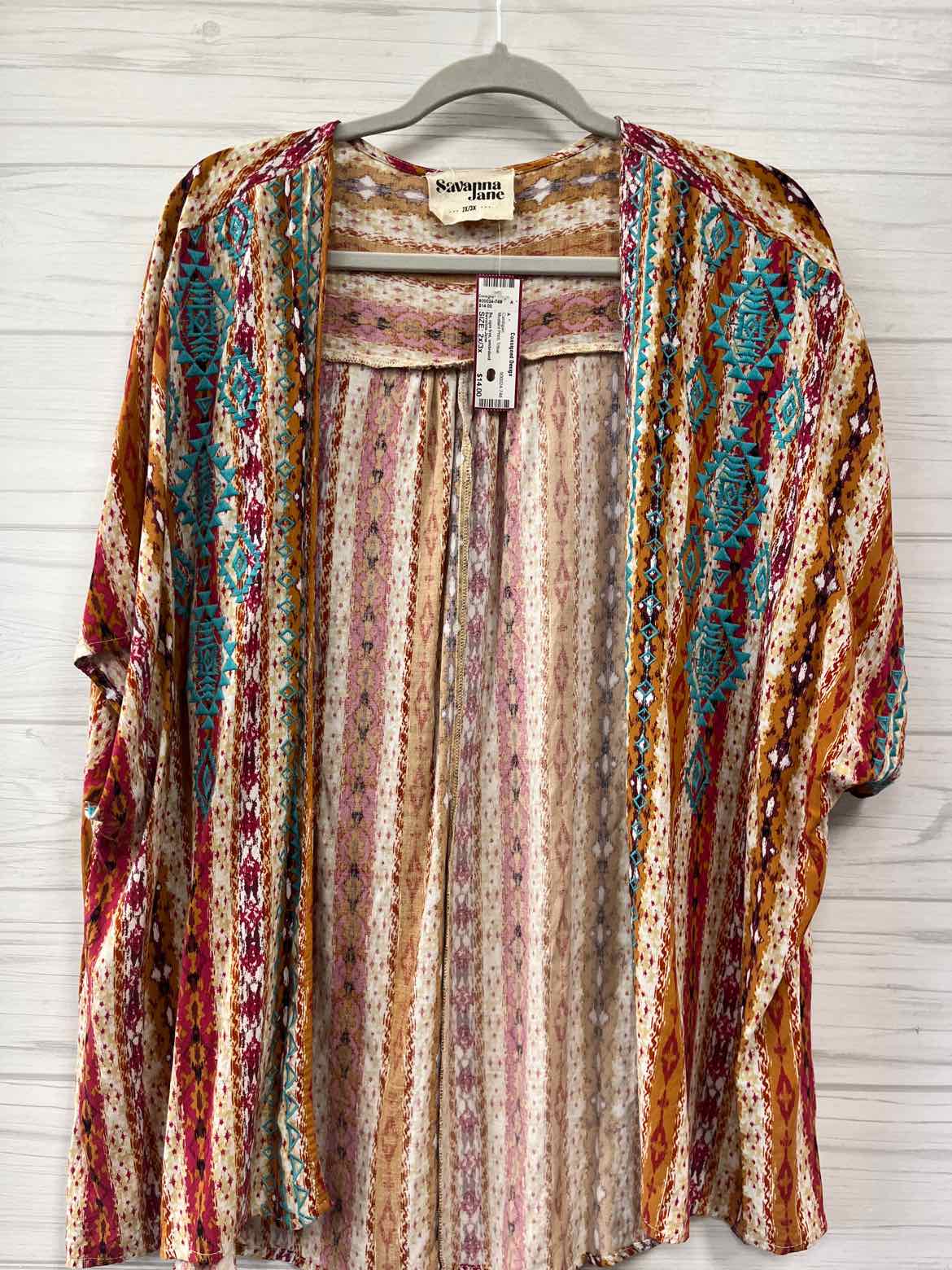 Size 2x/3x Savanna Jane Cardigan