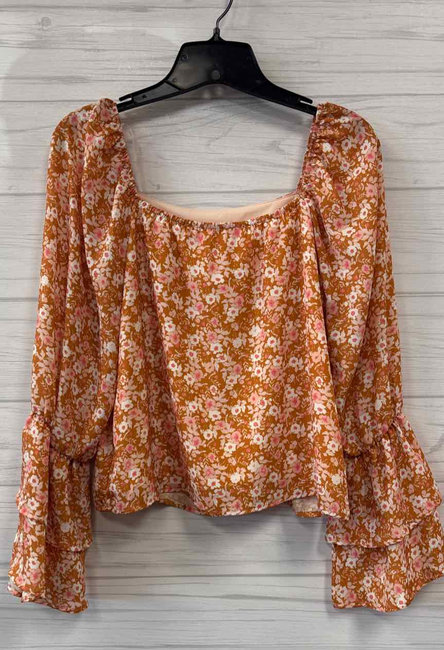 Size S pink lily Shirt