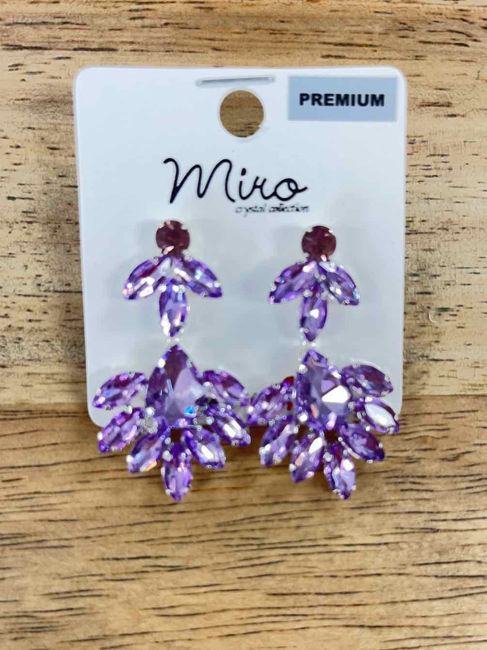 Miro Crystal Collection Earrings