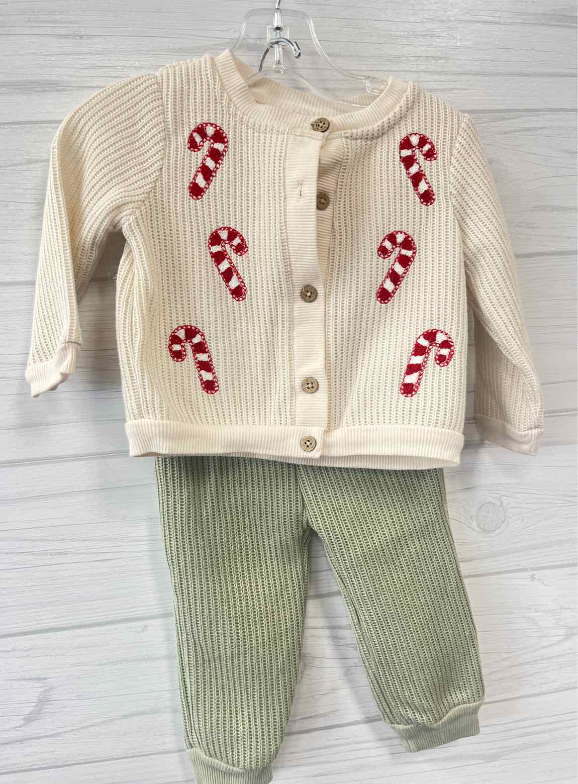 12 Months chick pea 2 PC Ensemble