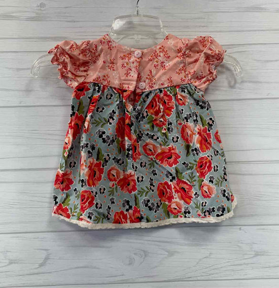 2T Ricrac & ruffles Dress