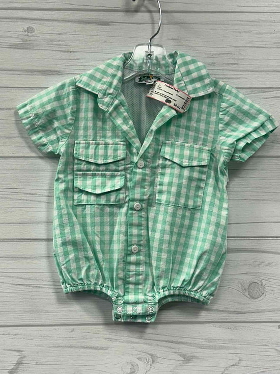 12 Months Southern Sass Smocks Onesy
