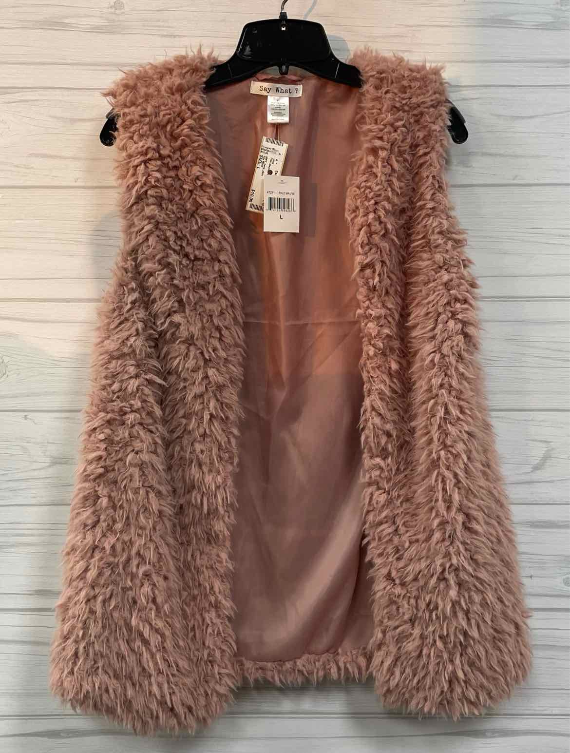 Size L Say What Vest