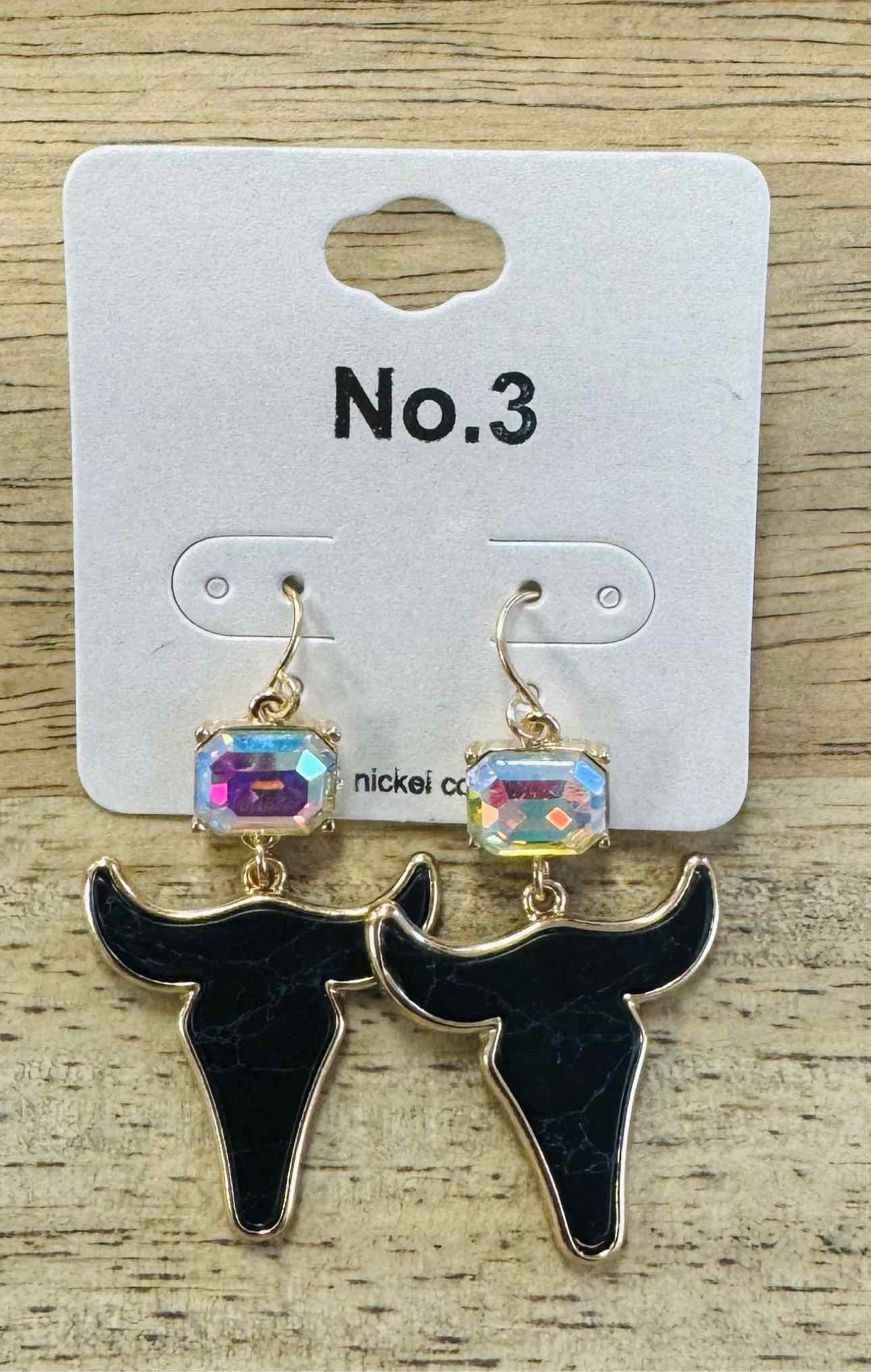 No. 3 Earrings