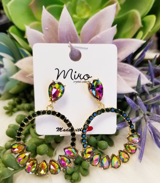 Miro Crystal Collection Earrings