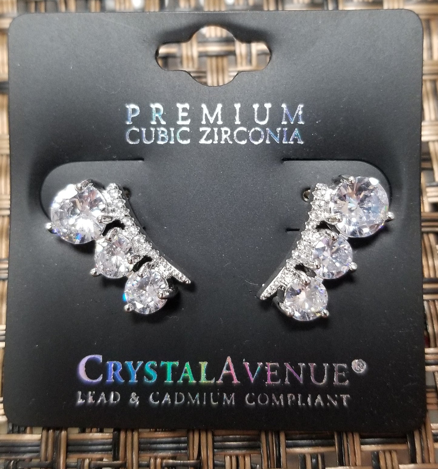 Crystal on sale avenue earrings