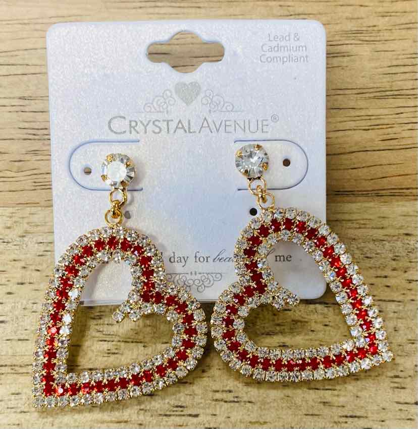 crystal avenue Earrings