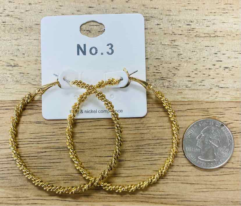 No. 3 Earrings