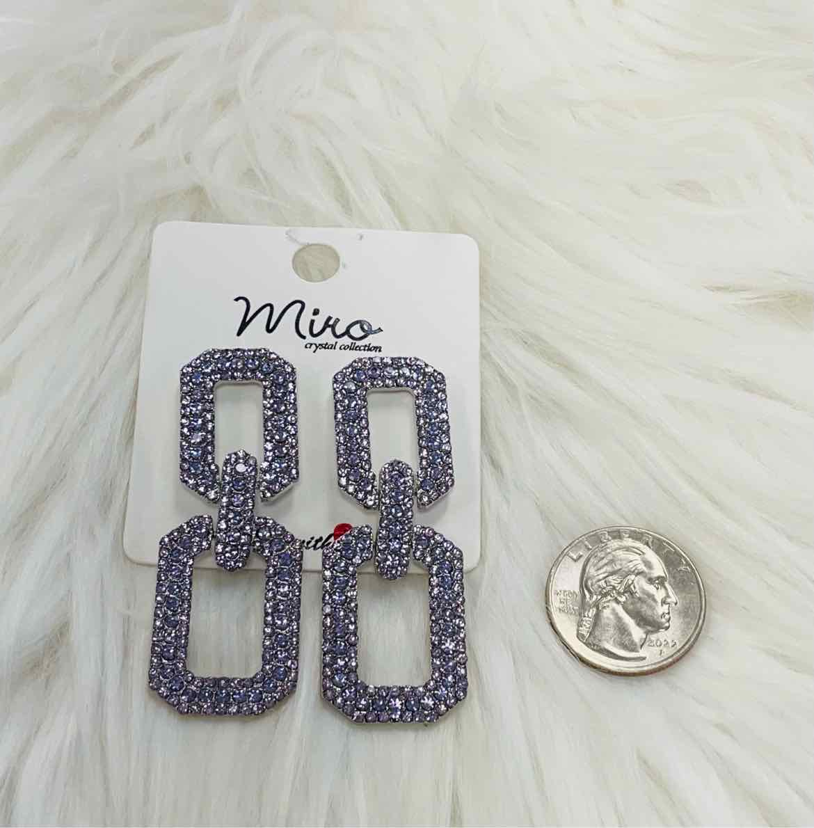Miro Crystal Collection Earrings