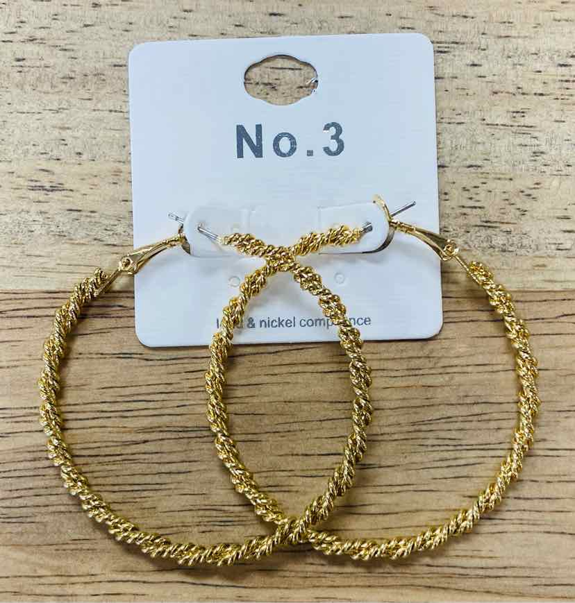 No. 3 Earrings