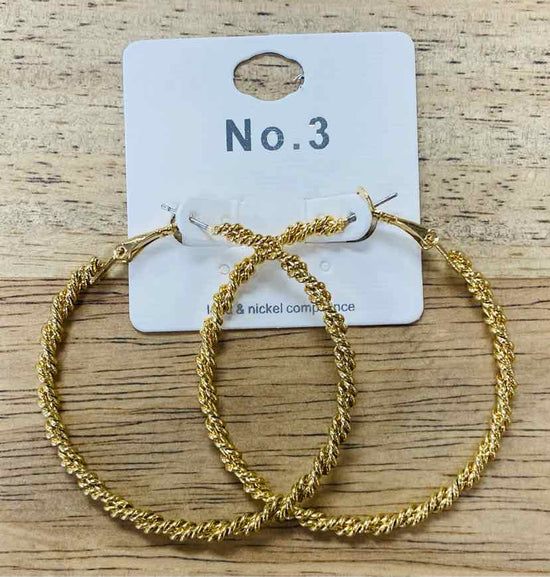 No. 3 Earrings