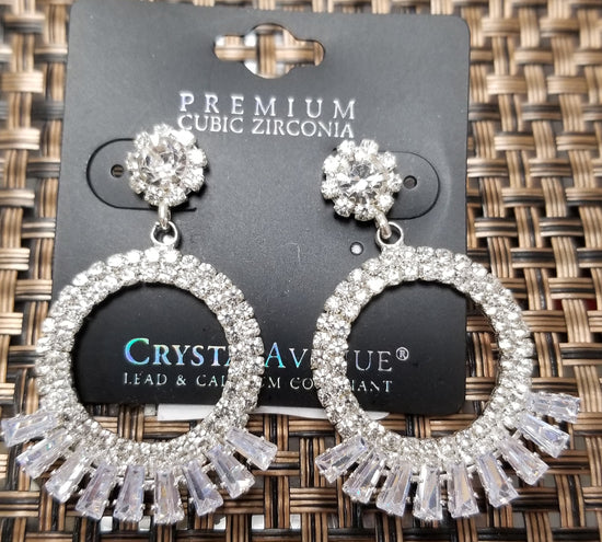 crystal avenue Earrings